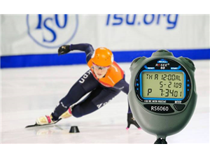 Stopwatch timer record speed crown